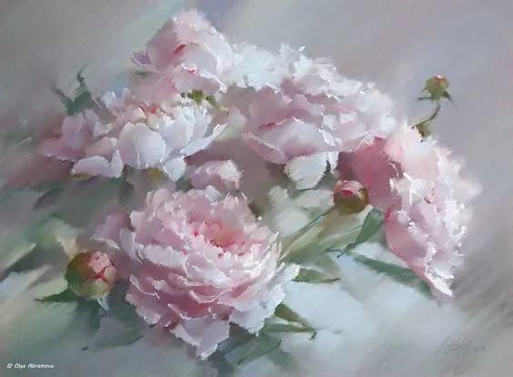 鲜花!太疯狂了!原来用粉笔画画,也可以这么美,简单几招教你,美到邻居羡慕嫉妒