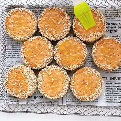 我这样做#安佳万圣烘焙奇妙夜#芋头饼，家人都爱吃