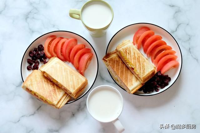三明治|北京1家4口的早餐在朋友圈里火了，7天换着花样做，接地气的生活