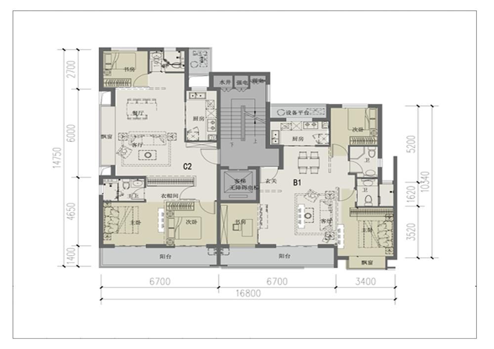 落马|落马桥安置小区户型图出炉，4种套型、6种户型可选，速看~