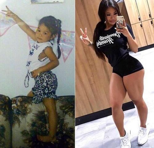 身材|越南姑娘身材纤瘦,爱上健身后,身材变化大