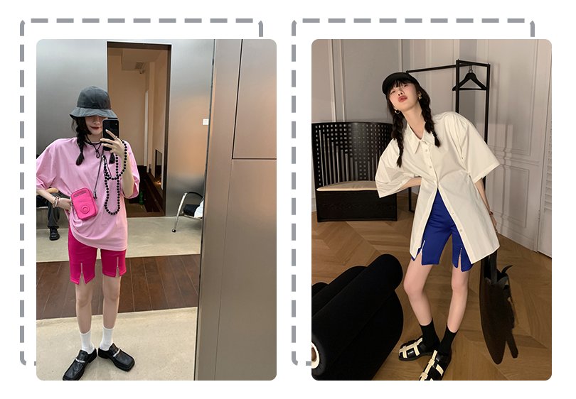 牛仔短裤|今夏很火的3款短裤,显瘦遮肉,特显腿长