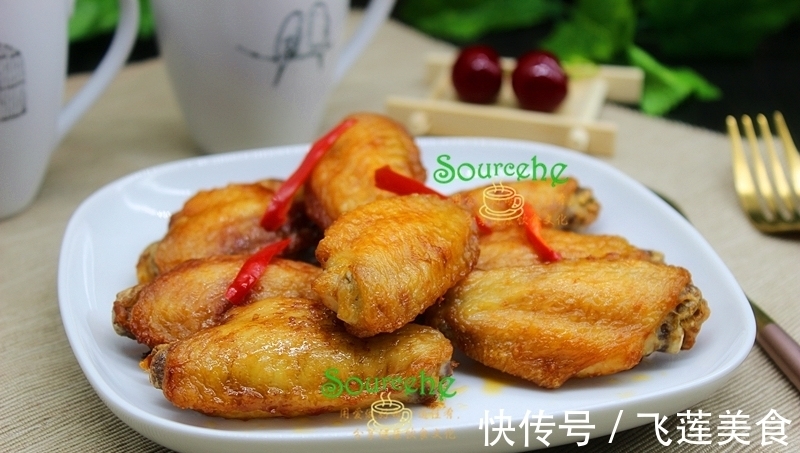 外皮|教你做经典蜜汁鸡翅,皮脆肉嫩、嚼劲十足,连骨头都酥香入味