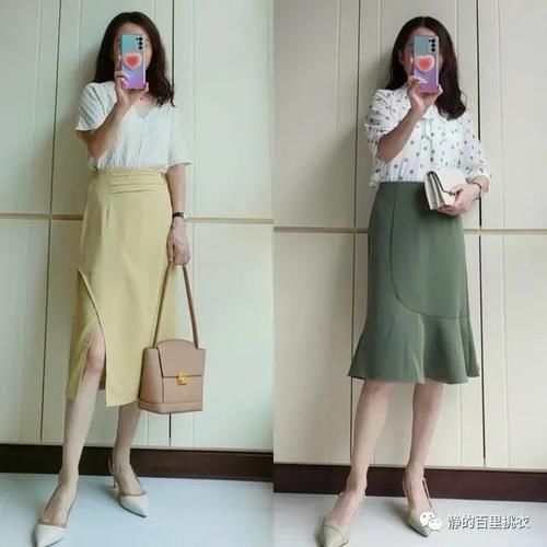 减龄|过了40岁的女人,这么搭配“半身裙”!温柔减龄轻松穿出美感
