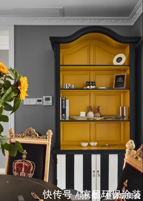 一半皇家风，一半现代感，营造高贵矜持的新家，让朋友羡慕不已