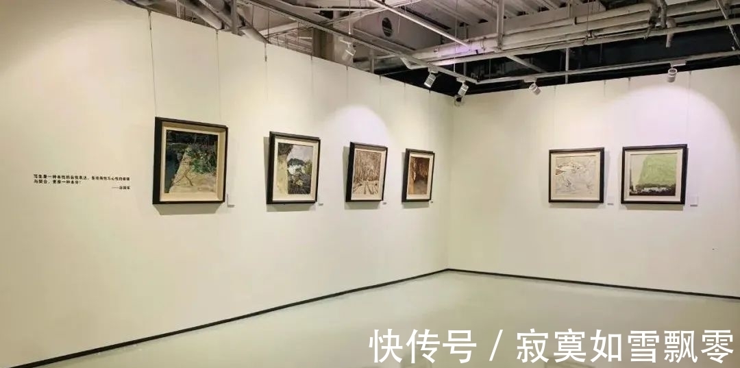 中国画$画家厉国军参展“写意气象 中国油画展” 展现潮起潮落的岁月印记