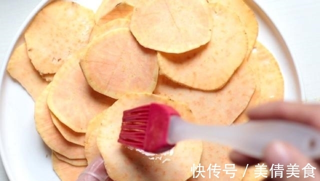 蜂蜜红薯片|想吃酥脆的烤红薯片吗?在家就能做,做法太简单了,一看就会