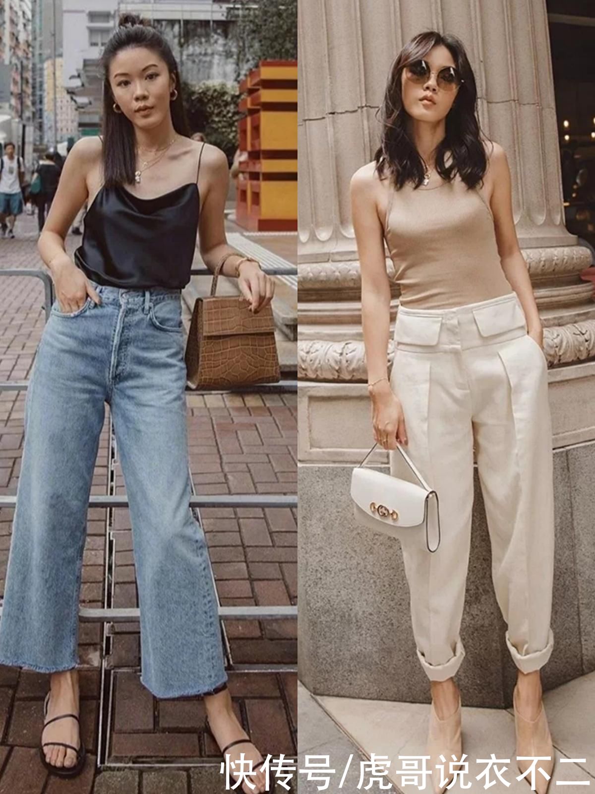 夏季必备的3种短上衣，配高腰裤时髦高级，搭配技巧帮你总结好了