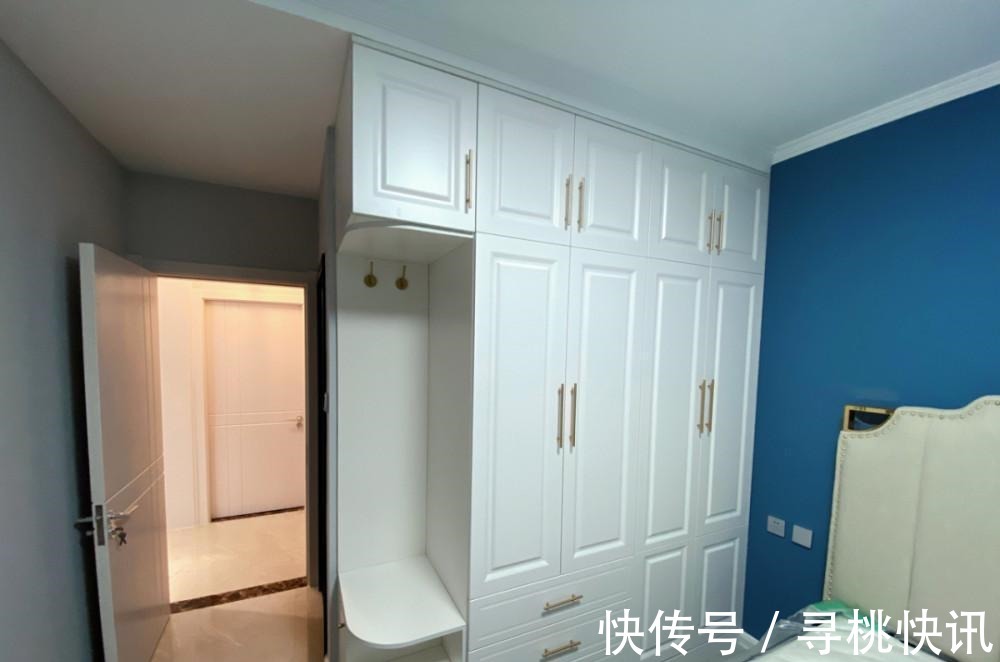 装饰画|新房正在通风,提前晒晒,全屋定制柜子花了2.2W,效果很满意!