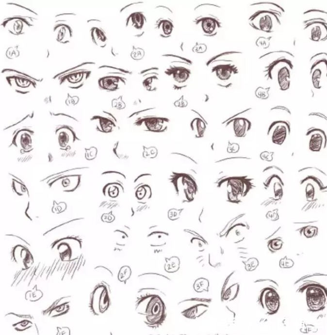 美少|【今日有学●插画】超详解!动漫美少女眼睛的画法,逐步拆解有手就会