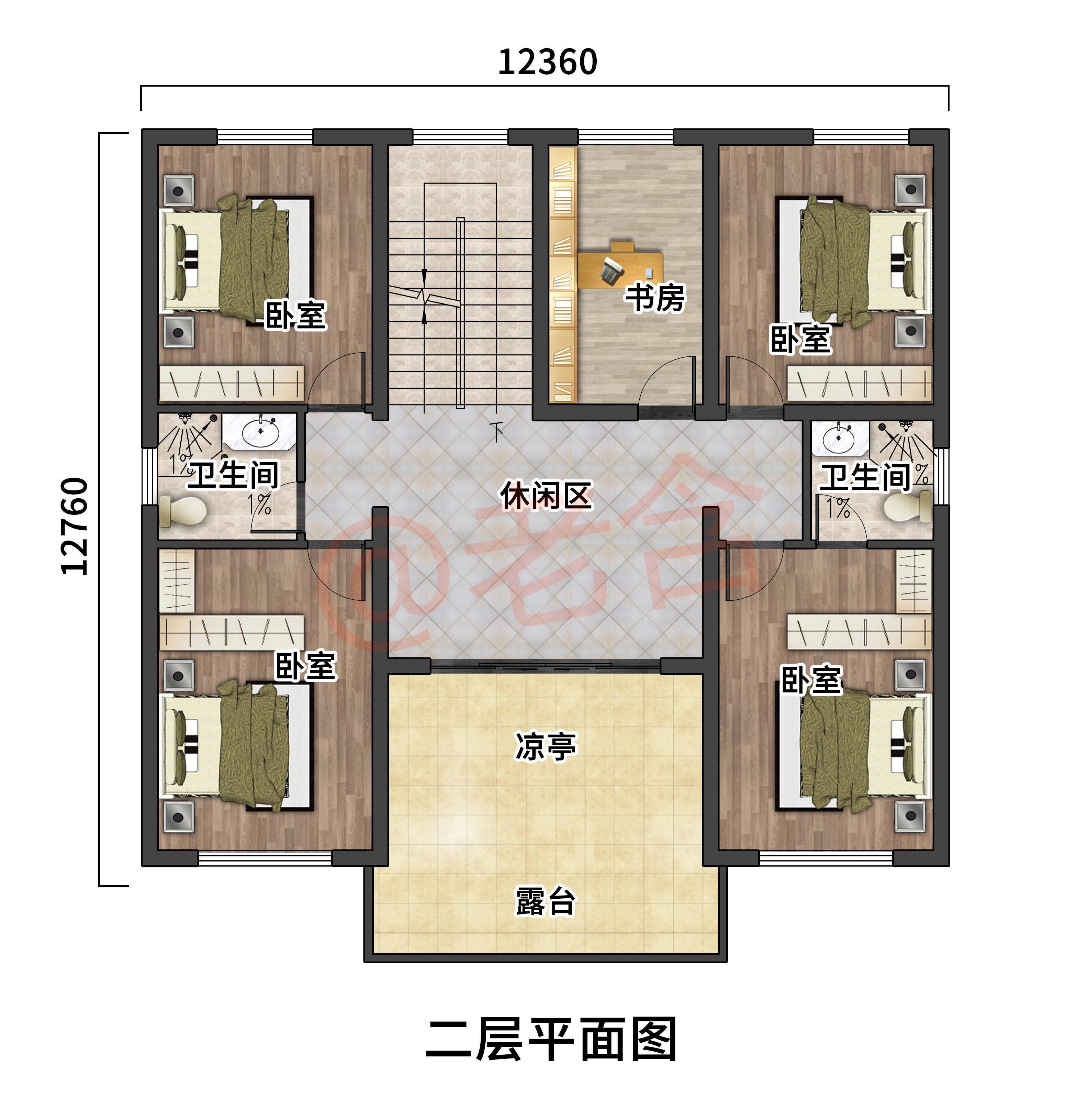 造价|农村受欢迎的2套二层别墅设计图，造价仅18万，自建房不二选择