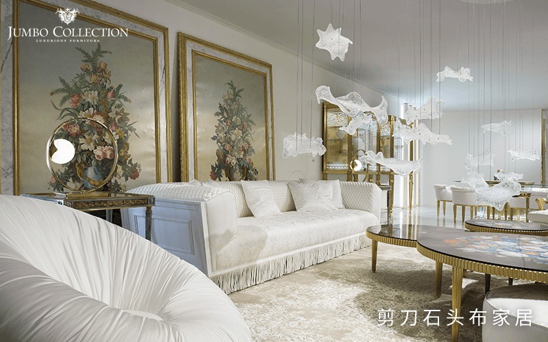 完美邂逅|Jumbo Collection沙发，奢华大气与舒适亲和的完美邂逅