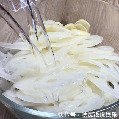 姜末|学会#巨下饭的家常菜#炝炒藕片，把餐厅味道搬回家