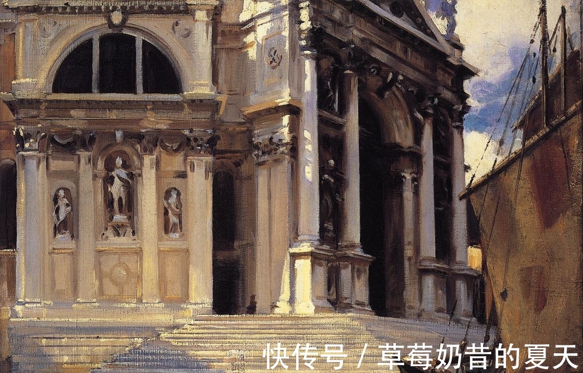 画家#绘画风格成为绘画软件定制画刷,他就是萨金特,一位现实主义画家