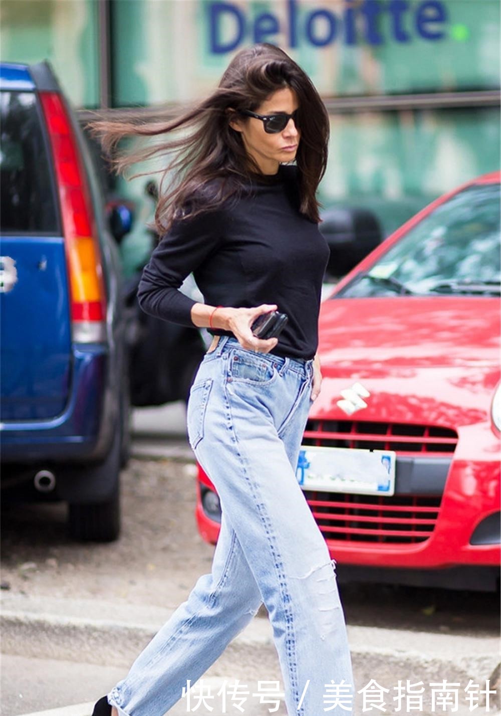 小个子|今年流行的新穿法“牛仔裤+高跟鞋”,显高又显腿长,小个子都爱