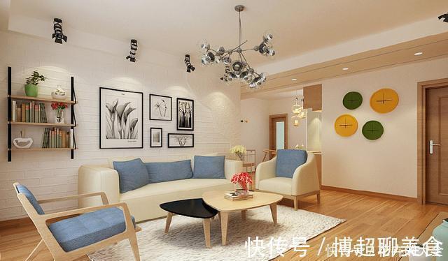 聪明人|客厅别再傻傻装柜子了,聪明人流行这样做收纳,美观实用还不占地