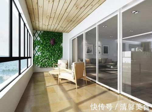 书房|你家阳台只用来晾衣服这样改造,你的家能够大一倍