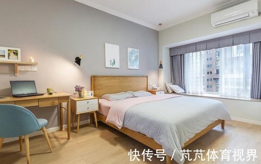 主卧室|她家148平米,进门就被玄关迷住,不做吊顶跟背景墙,阳台超漂亮