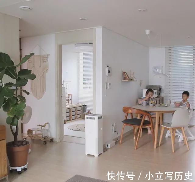 收纳|两个娃的韩国太太,整理后的家干净简约,强迫症都觉得简单又清爽