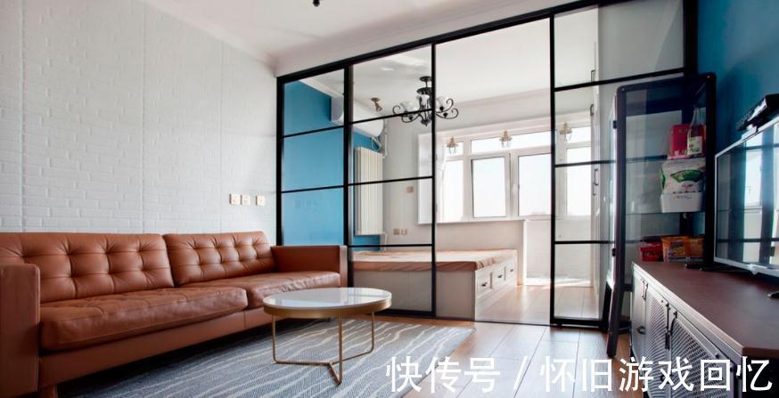 业主|小户型改造中的模板,用玻璃隔断解决困扰,房屋再小都不是难题