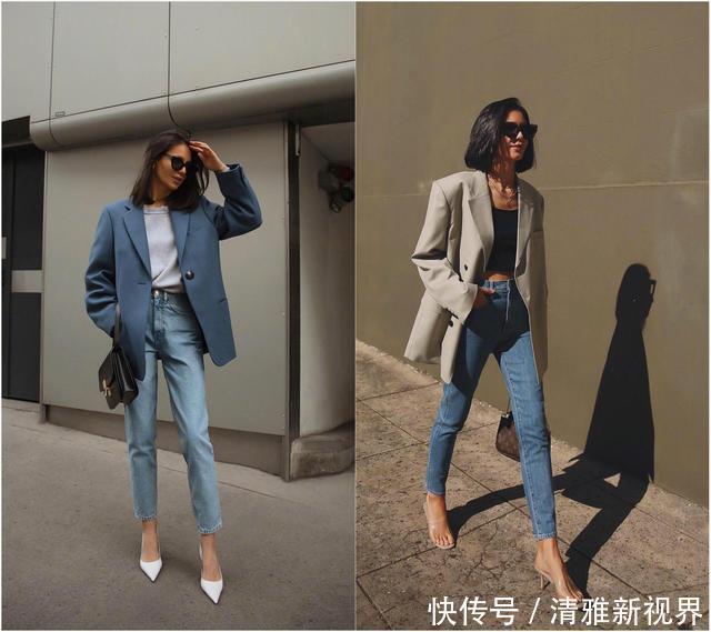 法国夫人穿衣利落!嘴唇皱纹像八字胡,但穿衣减龄全靠“极简风”