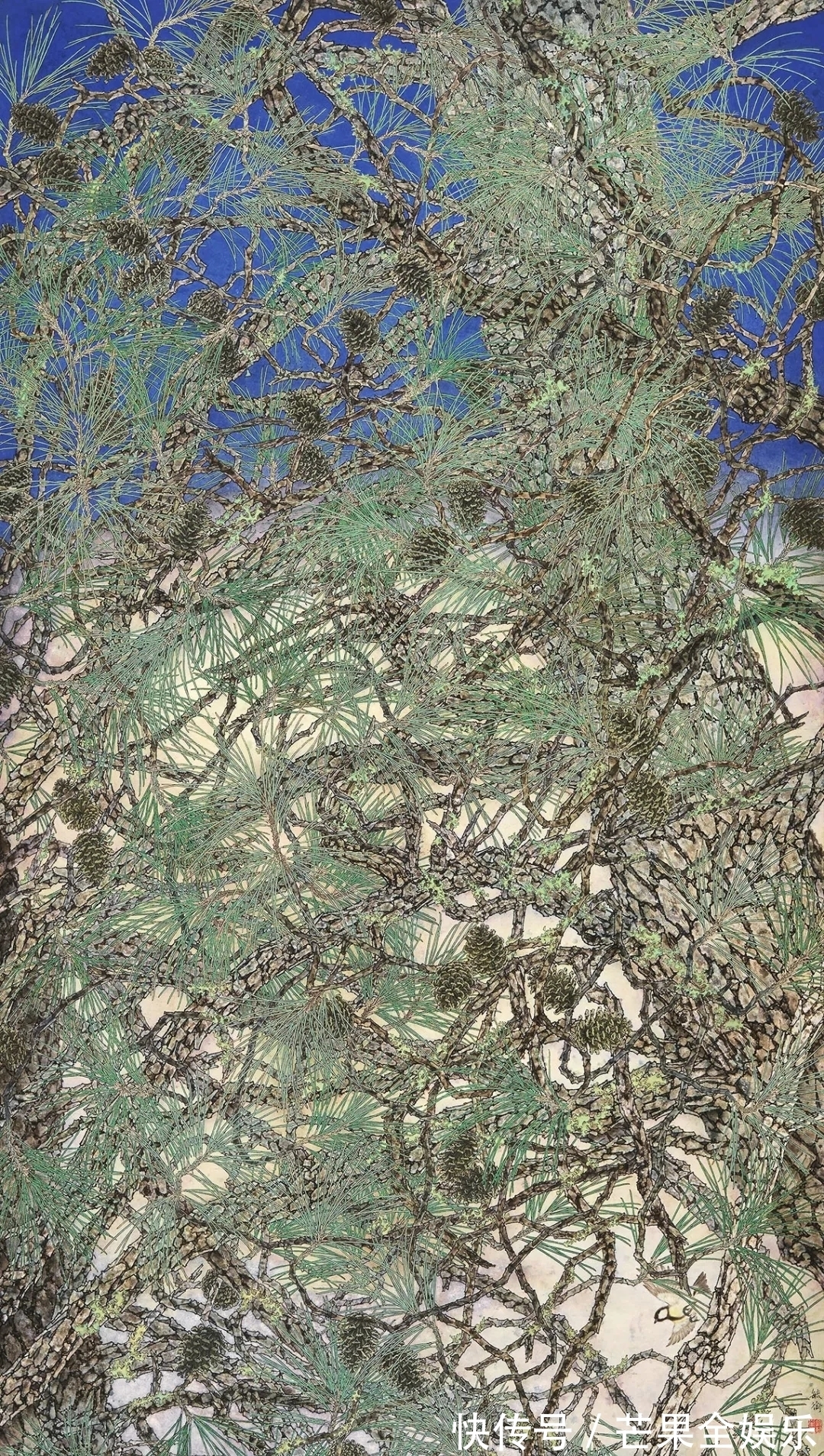 翁毓衔$一个善于造境的青年国画才子|翁毓衔花鸟画