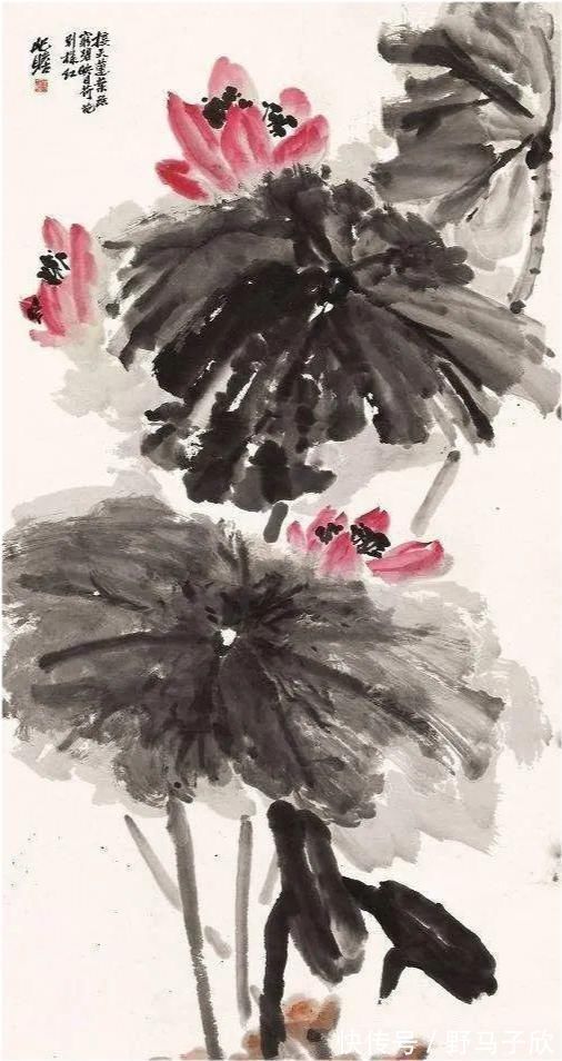 常务理事#中国为数不多的百岁画家,自学数十年之后,一举成名于画坛