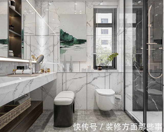 卫生间|130㎡中式风屋子，实现高级品质需求