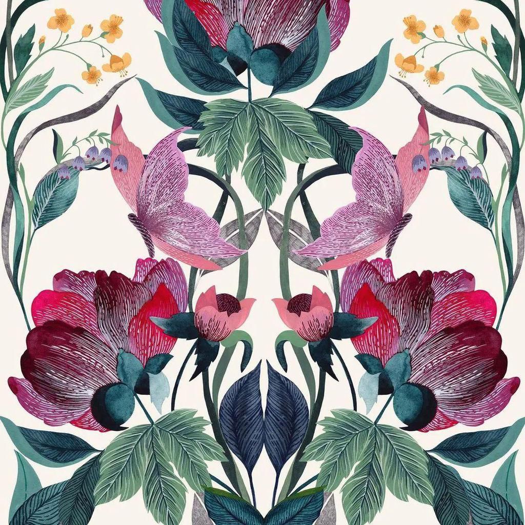  艺术家|水彩平涂，装饰效果太强了，自己动手画一幅，美到邻居羡慕嫉妒！