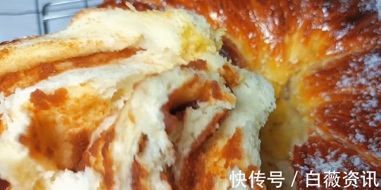 一斤面粉两个鸡蛋，我做出美味的大面包，香甜松软，比买的还好吃