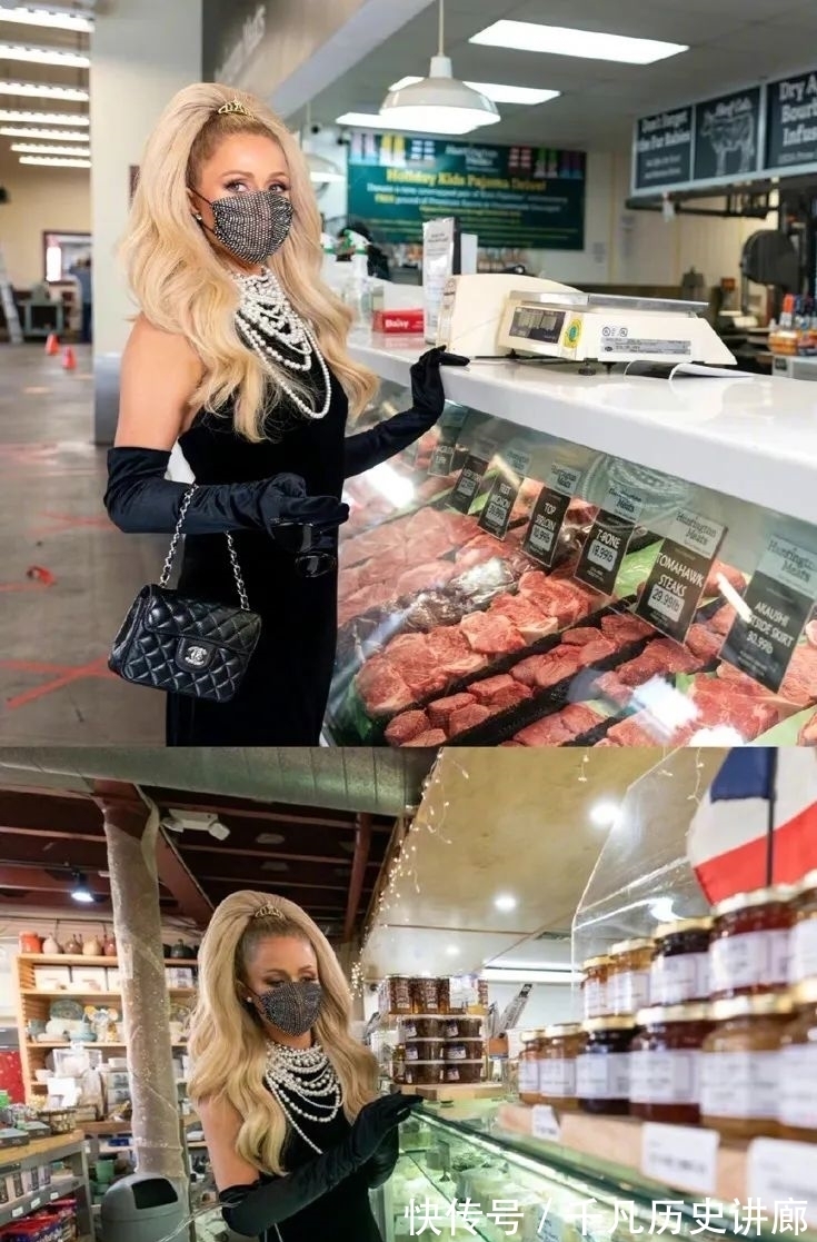 鱼子酱|希尔顿下厨真人秀,喂狗吃鱼子酱,厨具镶满钻石……网友称不做作