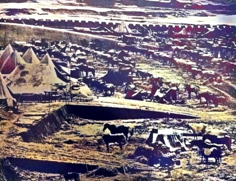 老照片|鸦片战争上色老照片：镜头下真实的清末之耻，阵亡的清军无人收尸