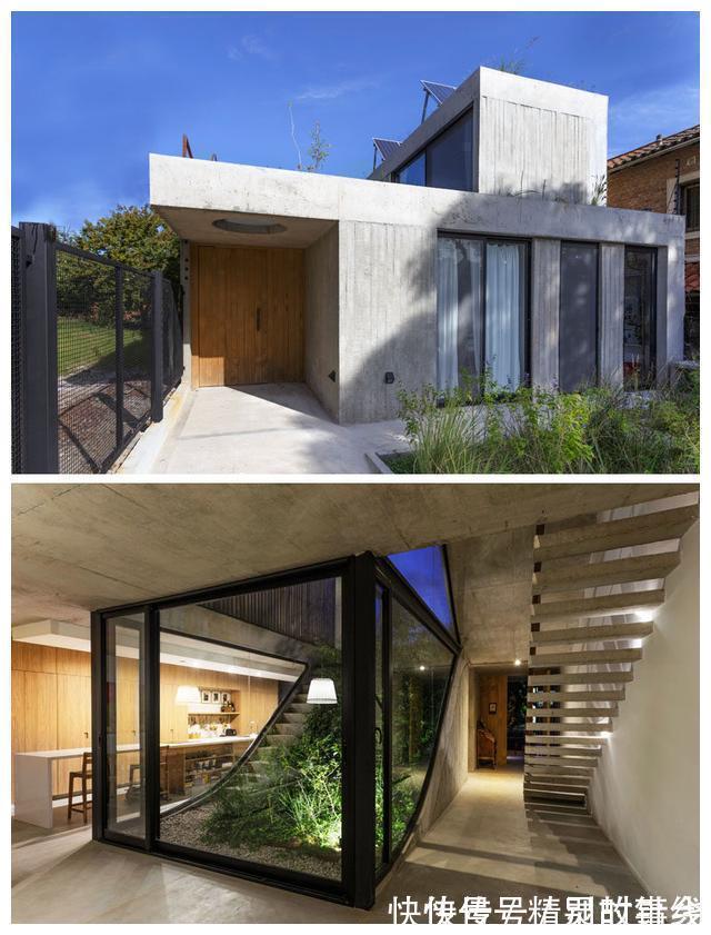 圣伊西德罗|钢筋混凝土别墅装修,三个花园设计太聪明了,环绕型四通八达!