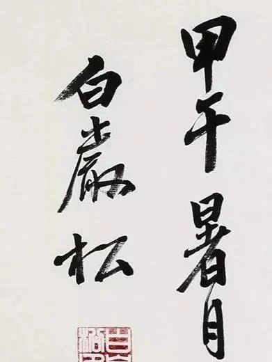 央视才子白岩松痴迷书法,书功不俗,专家不服要懂得藏拙