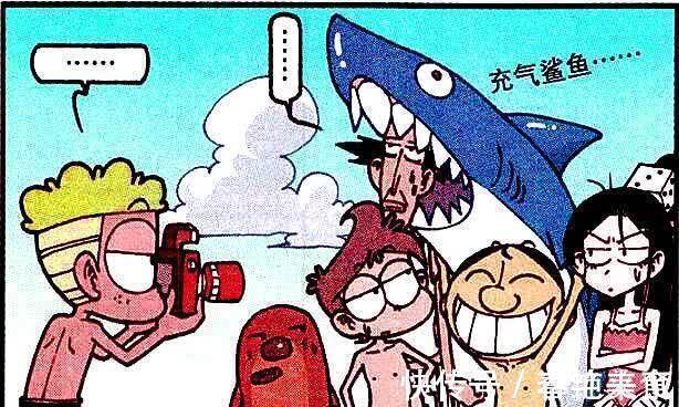 漫画|同学畅享清凉夏日,高茜犹如“水中精灵”成为全场唯一焦点