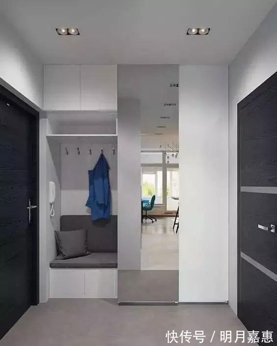鞋子|玄关空间够大,可以做个衣帽间,换鞋子换衣服都方便