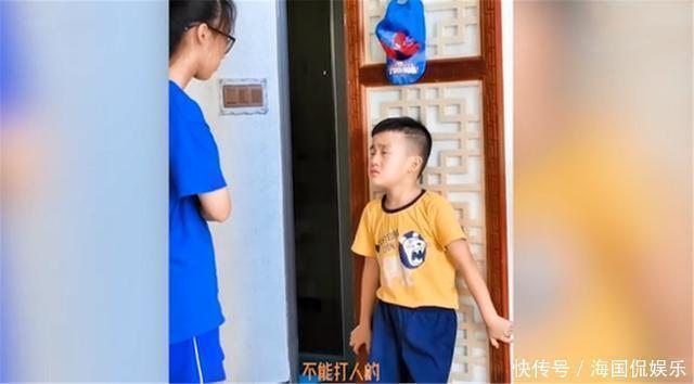 孩子|“严厉姐姐”训话走红,犯错二胎弟弟满脸委屈,气势上压倒宝妈!