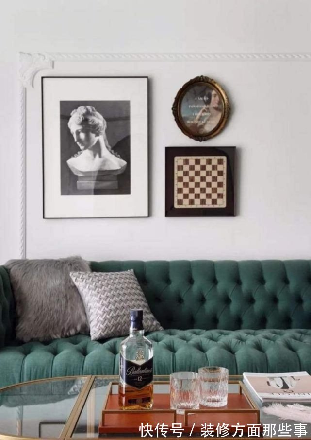 壁龛|125平现代风三居室,拿黑色壁龛充当餐边柜,实用大气