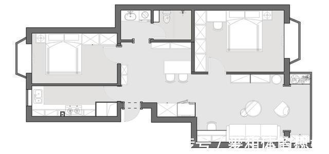屋主|全屋刷大白,顶部走石膏线,越省钱式的装修,效果反而越好