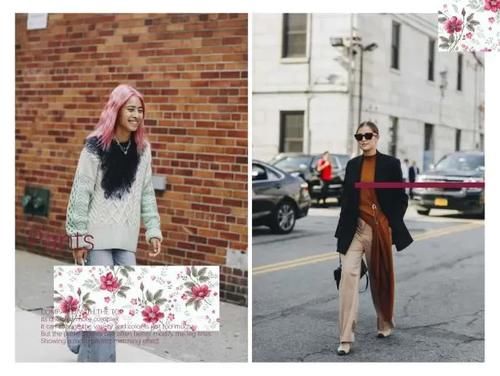 最近火了一种显高穿法，叫毛衣+阔腿裤，小个子也能穿出大气场