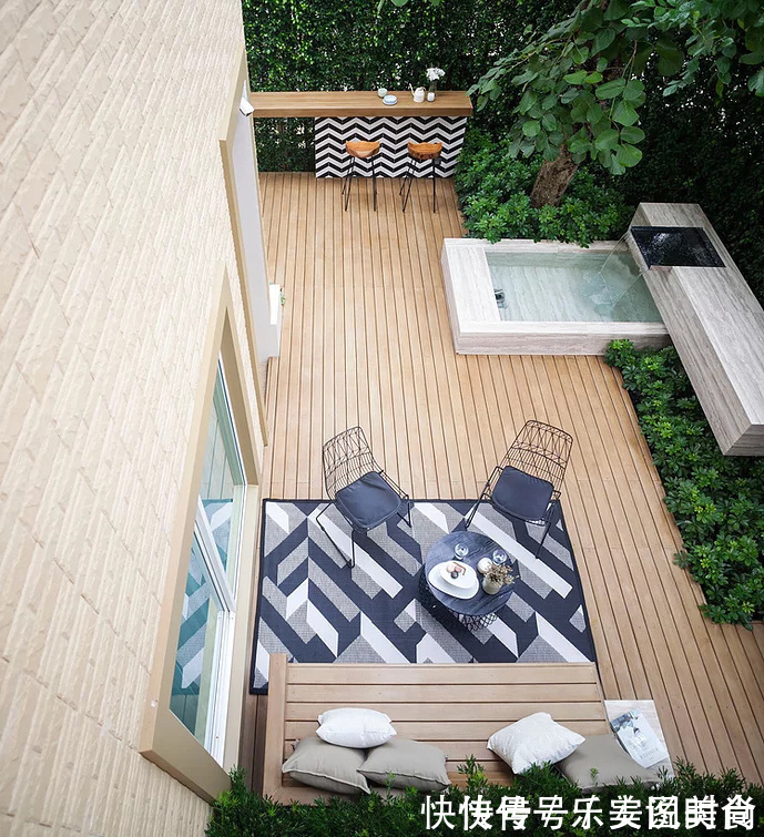 小花园|30㎡上下庭院如何设计？这种精致的治愈系现代风小花园，太好看啦