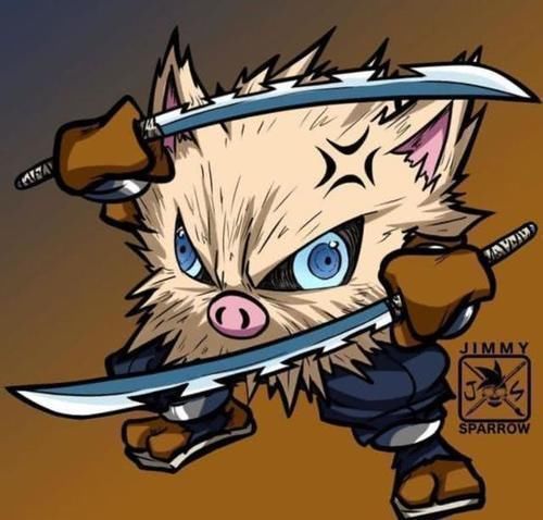 祢豆子|宝可梦和鬼灭之刃融合炭治郎版杰尼龟真的爱了