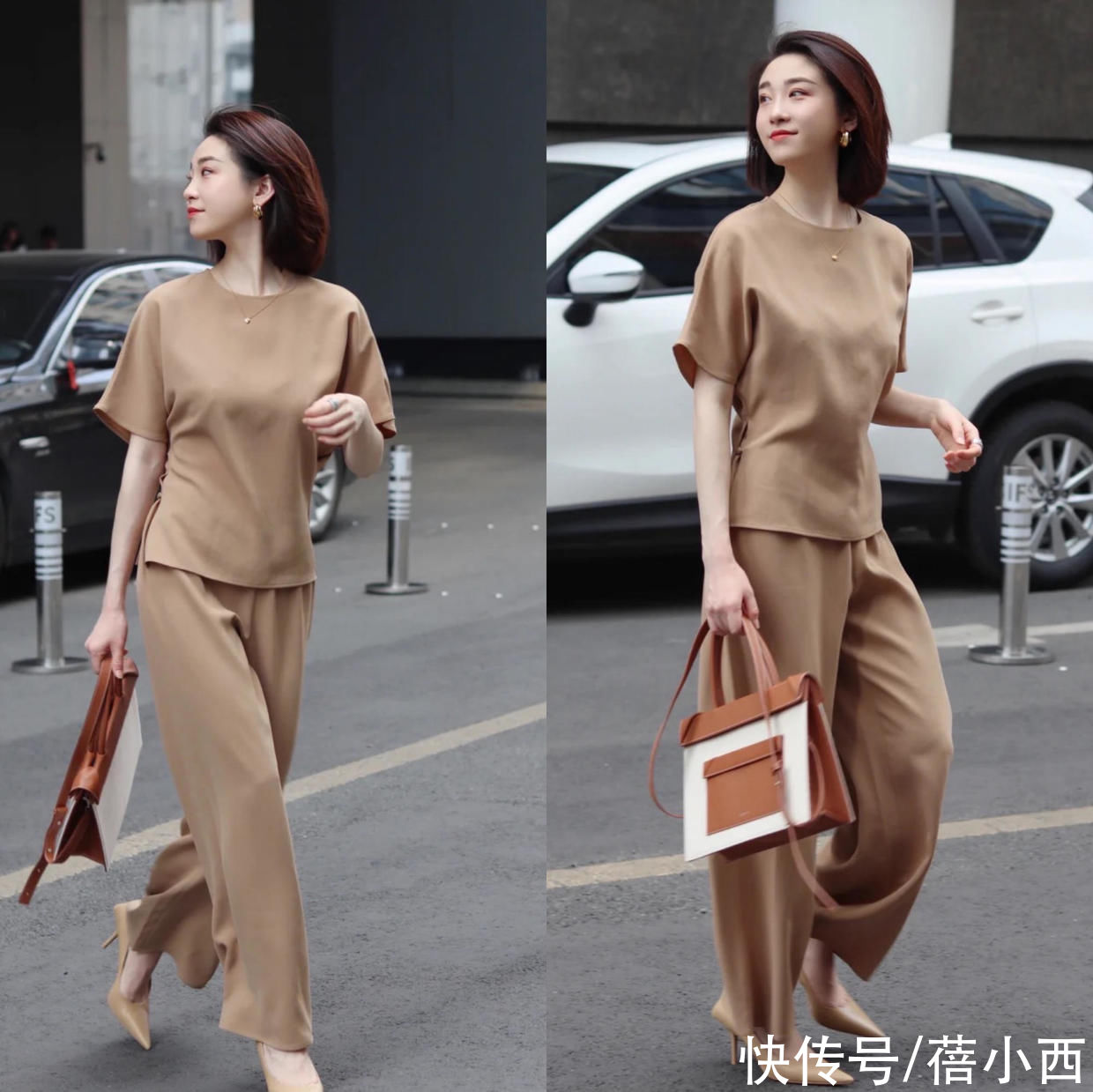 ol风|真正有高级感的女人，穿衣都不会繁杂，都爱极简穿搭，展现高品位