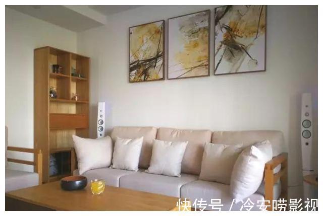 收纳|71平简约装修，玄关砌了半堵墙，没想到如此实用，全屋刷白也好看