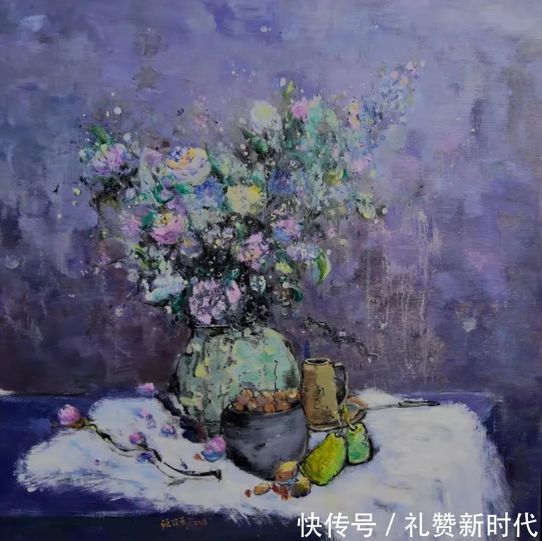 会员!来自油彩的表白——强丽亚油画作品欣赏