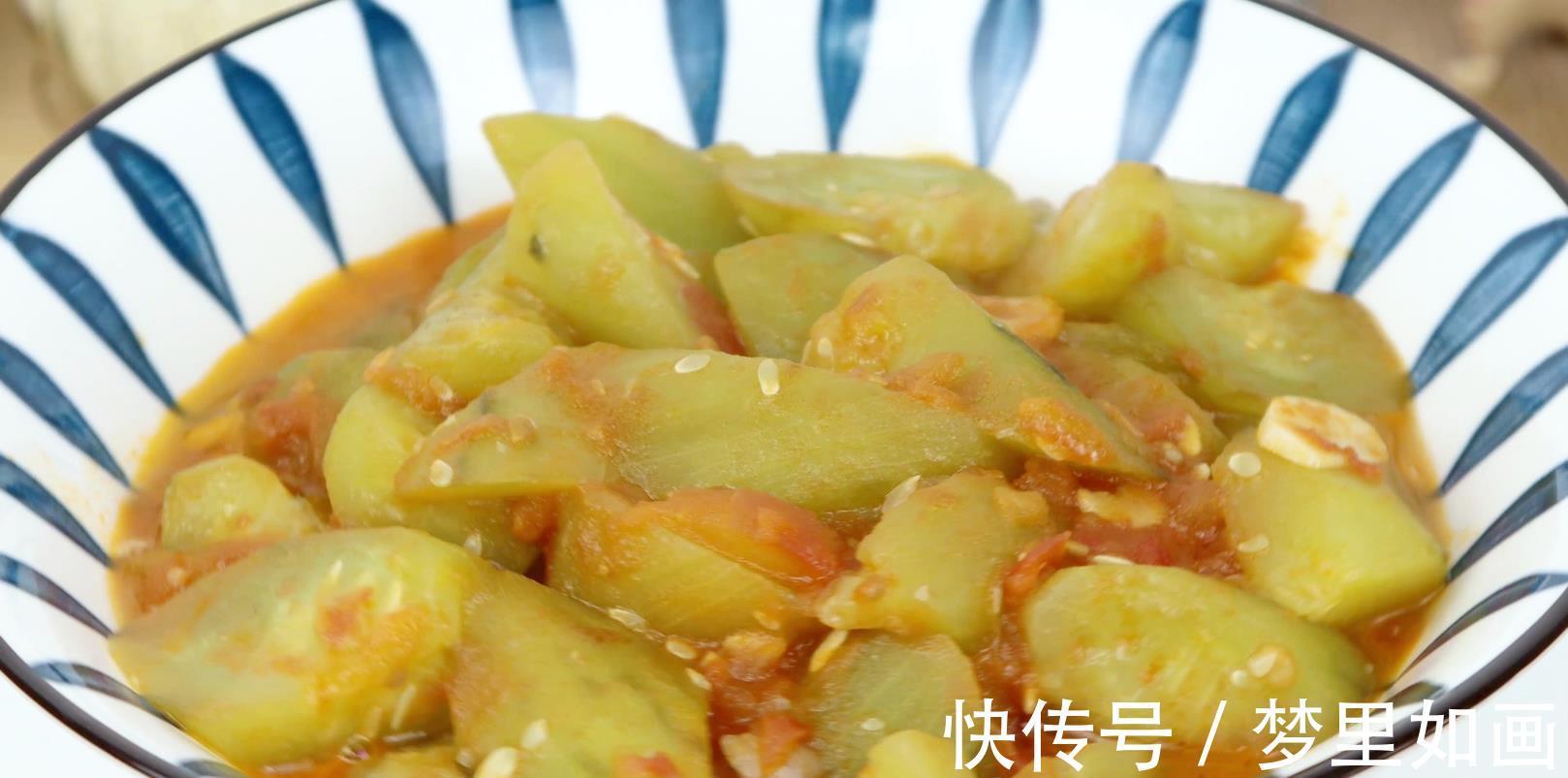 番茄丁|2黄瓜+2西红柿,简单小炒,好吃到停不下来