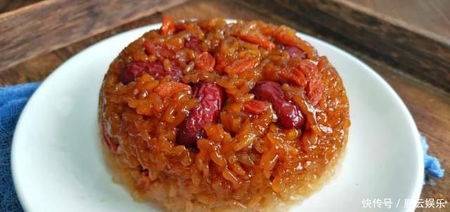 糯米饭|糯米粉开水烫一烫,比年糕做法还要简单,比糍粑好吃