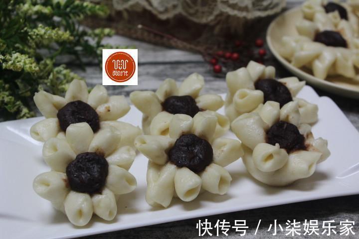 豆沙团|馒头这样做,好吃看的见,我蒸两锅都不够,孩子连吃5个,服了!