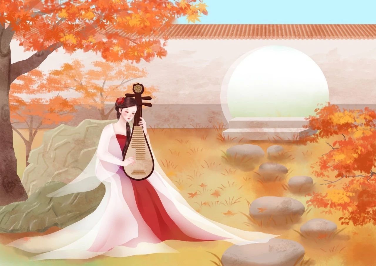 伤感!本是一首伤感的词,却因一句“不如怜取眼前人”,成了世人的解药