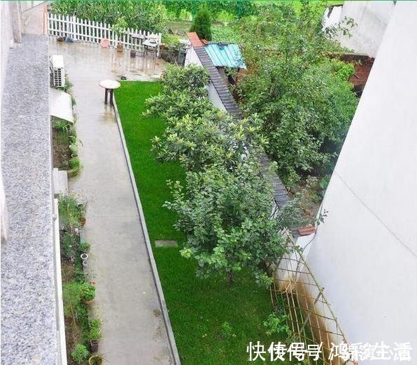 罗马柱|晒我的农村别墅,有花园有“泳池”,朋友都说堪比“世外桃源”!